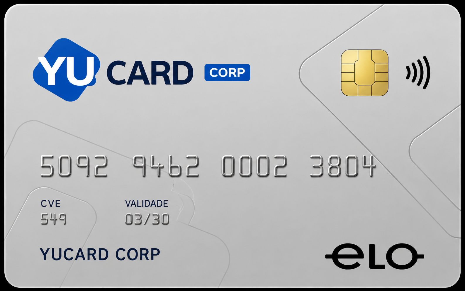 Cartão YUCARD Corporativo Elo